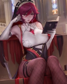 《原神》罗莎莉亚4k手机壁纸