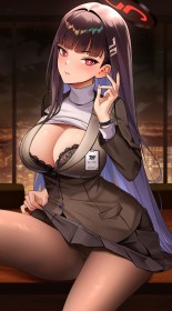 《碧蓝档案》调月里约2k手机壁纸
