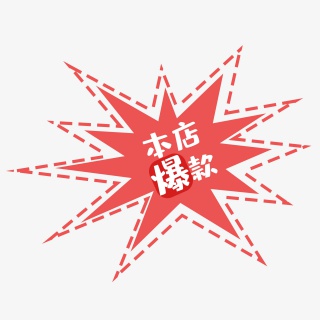 本店爆款标签