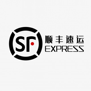 顺丰速运简约黑色应用LOGO图标