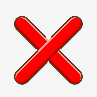 错叉图标