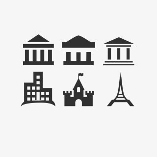 app图标建筑物图标