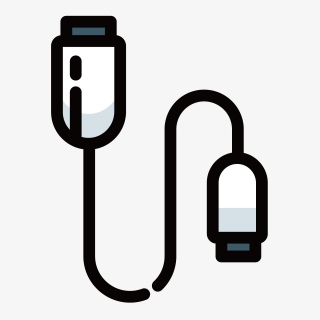 USB数据线连接图标