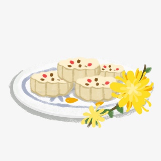 重阳节糕点食品素材