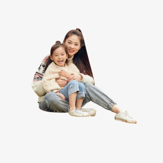 温馨母女