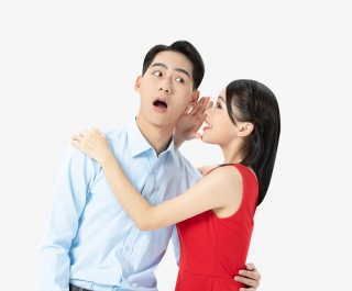 妻子给丈夫说悄悄话