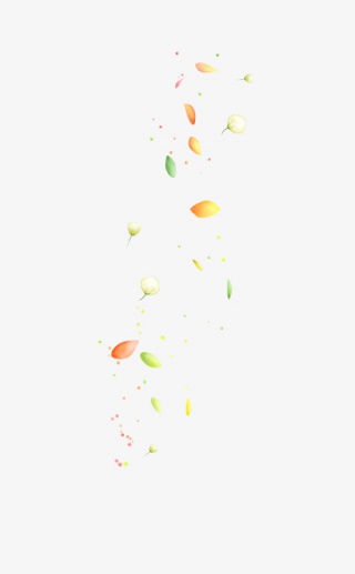 手绘花瓣背景素材