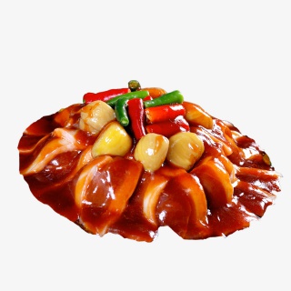 栗子炒牛舌