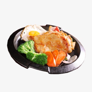 铁板鸡排套餐