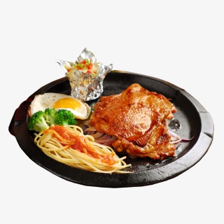 铁板鸡排套餐