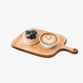下午茶面包奶茶高清PNG素材