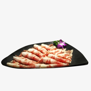 羊肉片牛肉片肥牛火锅实物免抠png素材