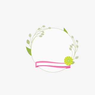 婚庆花框装饰元素设计