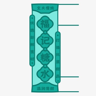 港式复古竖式刀匾文字可改复古边框