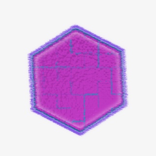 科技朋克简约红色发光免扣元素素材