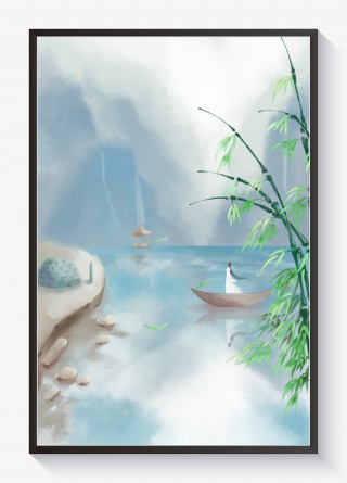 清明节祭拜扫墓缅怀亲人春天踏青风景