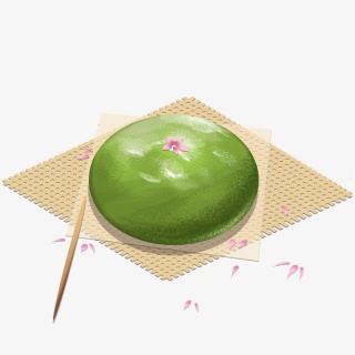 清明艾草青团