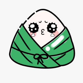  端午节习俗物件小萌物粽子