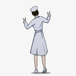 医生背影