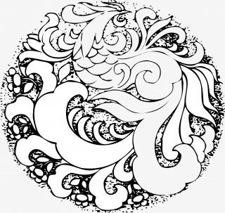 中国风凤凰图案