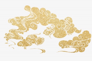 烫金祥云