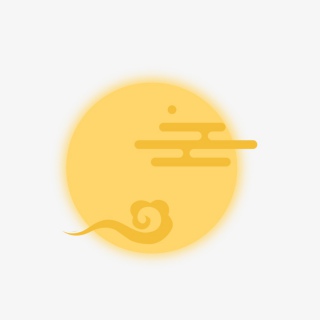 中国风中秋月亮节日效果