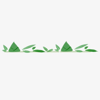粽子竹叶分割线