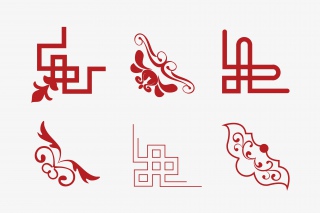 欧式花纹