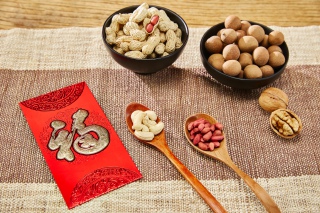 喜庆新年年货静物