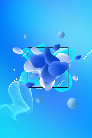 创意合成液态抽象