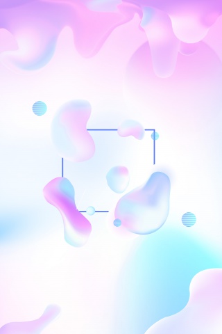 创意合成液态抽象