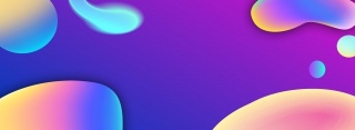 创意抽象流体渐变背景