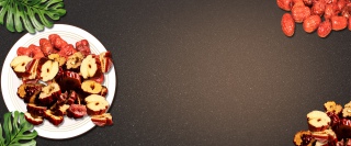 枣片黑色简约banner