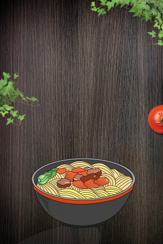 大气传统正宗津市牛肉粉美食海报