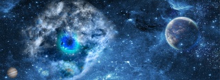 宇宙星空地球背景