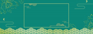 中国风简约描金电商海报背景