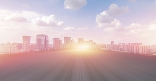 简约大气公路速度城市建筑背景