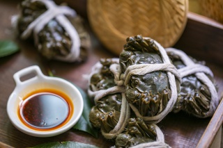 中秋时令美食大闸蟹图片