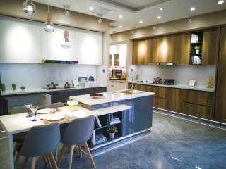 厨房样板间高档设计展示厅